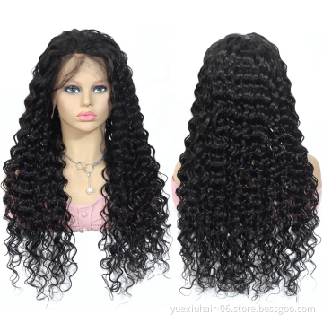 13x4 Lace Front Human Hair Curly Wigs Lace Frontal Wigs Remy Brazilian Human Hair Wigs for Women 180% Density